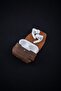 حافظة جلدية Minimalist X Airpods Pro - باللون البني - مصنوعة يدويًا من الجلد الحقيقي - 4