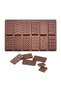 12Pcs Dubai Chocolate and Cake Pattern Silicone Tablet Molds