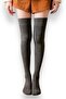 3Pcs 71% Natural Wool over Knee Ultra Long Winter Thick Leggings Socks - 4