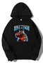 Mike Tyson Unisex Black Hooded Sweatshirt