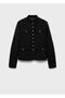 Jacket with Pockets and Button Details - 3