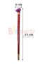 Snake grandmother language whistle 30 cm 4 pieces brs-3111 christmas - 2
