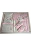Cotton Baby Girl Bathrobe Set / Newborn Baby Gift / Newborn Cotton Bathrobe Set 0-3 Years - 3