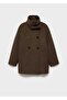 Double-breasted wool coat - 3