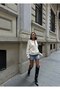 Women's Stylish Zippered Knitted Cardigan - 6