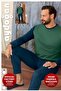 Men's Green Long Sleeve Pajama Set 100% Cotton Single Jersey Bisiklet C5-2 240604 New Season Aydogan ® - 4
