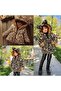 Girl's Leopard Print Plush Fur Coat Coat - 2