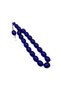 Navy Blue Color 17 Grain Mascot Powder Amber Rosary - 3