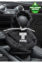 Black Tofaş Gear Shift Hoodie - Car Clothing, Fleece, Auto Accessory and Knob Sweat