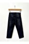 Boy's Flexible Black Jeans Trousers with Ripped Detail - 5