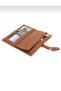 Soft Faux Leather Zipper Compartment Trend Women's Wallet - 6