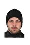 6-Piece Combination Turtleneck High-Top Sweater Beanie and Necklace - 7