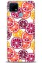 Realme C25S Case Hd Printed Case - Burgundy Lemon Slices