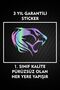 Aslann Sticker Araç Etiket Araba