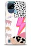 Infinix Hot 10t Case Hd Printed Case - Tiger Spot Lightning