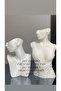 Set of 2 Decorative Jewelry Manikin, Jewelry Display Stand Set, Jewelry Organizer, Earring Necklace Ring Jewellery - 5