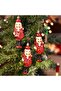 3 Pieces Nutcracker Soldier (7 CM) Nutcracker Pine Tree Ornament New Year Birthday Party Decorations - 5