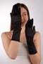 Black Satin Long Bridal Gloves 38 cm Dance Opera Gloves Costume Gloves – Party Gloves – Party - 3