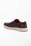 Genuine Leather Orthopedic Men's Casual Shoes Brown Laceless Flat Sole - 5