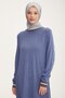 Elbise 22kd4243 Indigo - 4