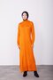 فستان برتقالي محروق - 23Kd4248 - 4