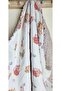 New Pink Peter Rabbit Double Layer Muslin and Teddy Beige Fabric Baby Blanket