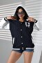 سترة جامعية كبيرة الحجم مطرزة للجنسين من BEAR CLOTHING - 3