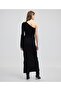 Asymmetrical Sleeve Knitwear Dress - 6