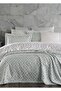 Victoria Jacquard Bedspread - Maldivian