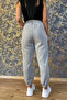 Women's Cotton Gray (3 Thread Ribbon) Sweatpants - 4