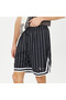 Herren Km-Ps011-001-02 Small Signed Striped File Shorts - 4