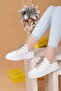 Rocc White Beige Women's Sports Shoes - 6