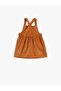 Corduroy Salopet Dress with Cotton Pocket Detail - 2