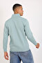 5259-2 Premium Quality Three Thread Half Zip Relax Fit Sweatshirt - 8