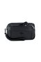 Men's Black Luxury Hand and Wristband Belted Portfolio Handbag - 3