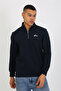 Premium Quality Three Thread Half Zip Relax Fit Sweatshirt - 2