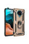 Poco F2 Pro Case with Camera Protruding Stand and Ring Magnet Armor Cover Vega - Gray - 2