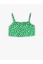 Girl's Green Patterned Undershirt 2SKG30051AK - 3