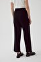 High Waist Lace-Up Regular Knitwear Trousers - 4