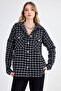 Print Oversize Shirt with Cover Pockets - 6