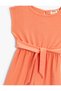 Short Sleeve Crew Neck Waist Elastic Wide Leg Jumpsuit - 3