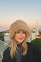 Luxury Women's Camel Long Furry Faux Fur Plush Russian Slavic Style Bucket Heart Hat - 2