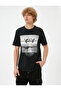 Printed T-Shirt Short Sleeve Crew Neck Cotton - 3