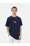 Far East Printed Cotton T-Shirt - Crew Neck, Short Sleeve - 3