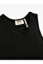 Basic Crop Top Sleeveless Round Neck Slim Fit - 3
