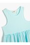 Dress Midi Length Halter Neck Sleeveless Relaxed Cut - 3