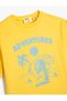 T-Shirt Printed Short Sleeve Crew Neck Cotton - 3