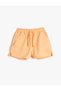 Butterfly Printed - Tie-Up Waist and Elastic Pocket Shorts