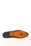Men's Real Leather Sole Handmade Classic Shoes Real Leather Osc 2445 Mustard - 4