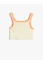 Crochet Crop Top Sleeveless U Neck - 2